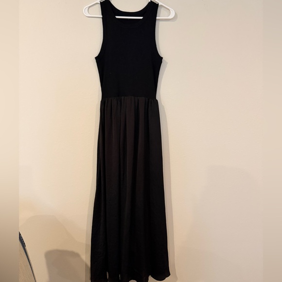 Blue Pepper Black Maxi Dress Size Large – Sleeveless Flowy Lined Dress - Picture 1 of 5